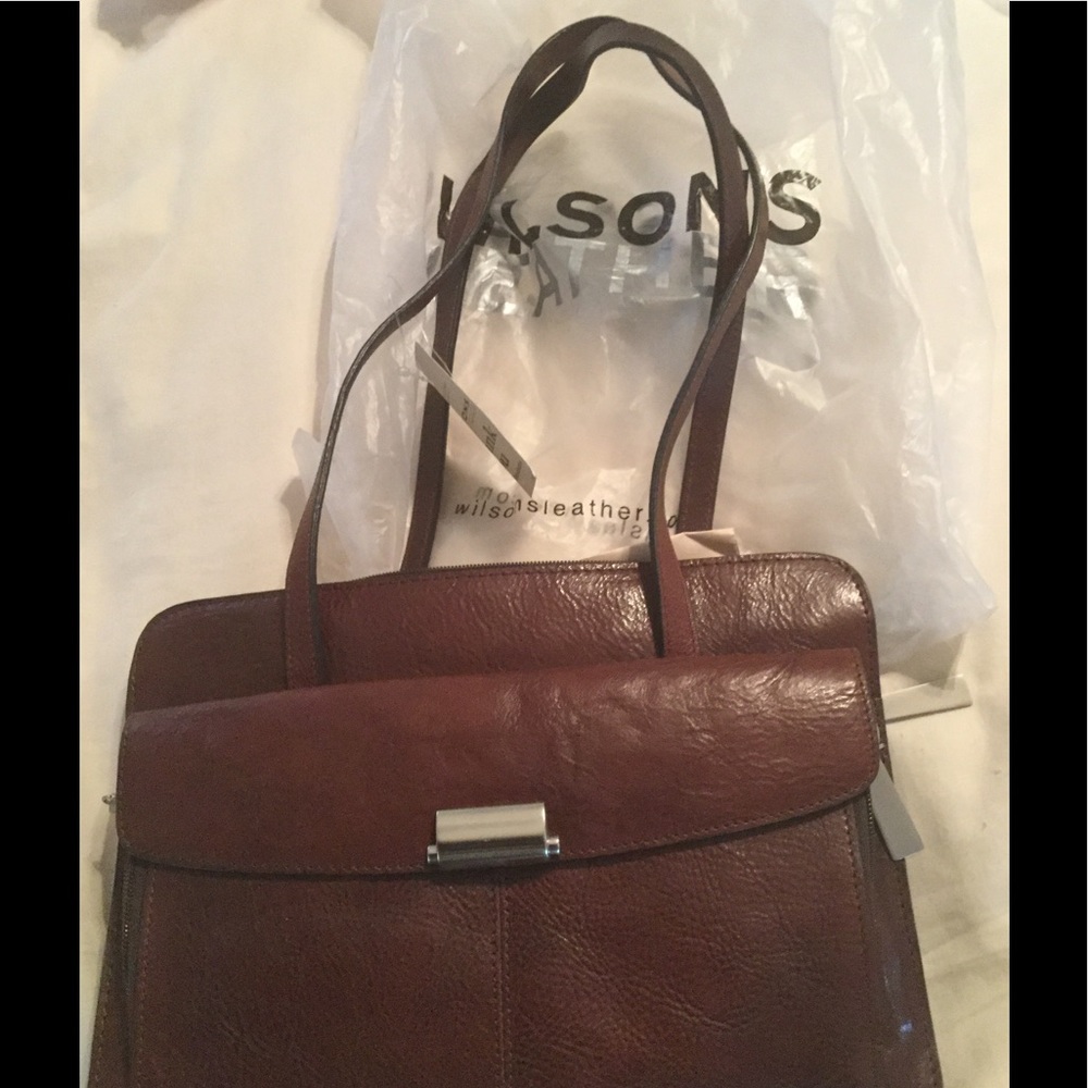 NWT Wilson leather handbag